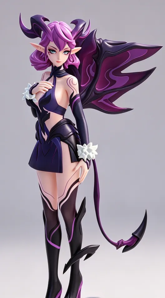 3D魔女角色模型