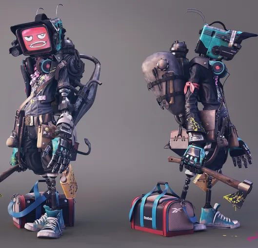 ZBrush 次世代角色建模雕刻参考