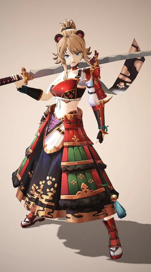 美少女角色 动漫角色美少女战士骨骼绑定动画 卡通角色 动画