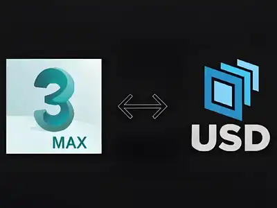 USD模型导入MAX插件 USD v0.8.2 For 3DS MAX 2022/2023/2024/2025