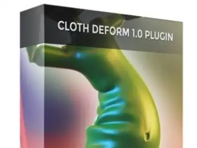 3DS MAX布料褶皱效果器插件 Cloth Deform 1.0 For 3DS MAX 2015-2024 破解版