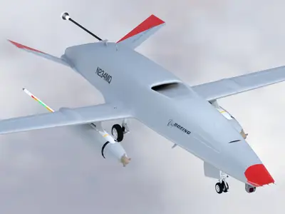 MQ-25 “黄貂鱼” 舰载无人加油机