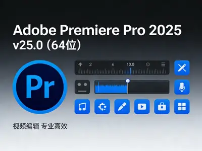 Adobe Premiere Pro 2025 v25.0（64 位）