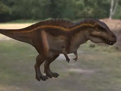 高棘龙高脊龙多脊龙生存于早白垩世阿普特期至阿尔布期的生物