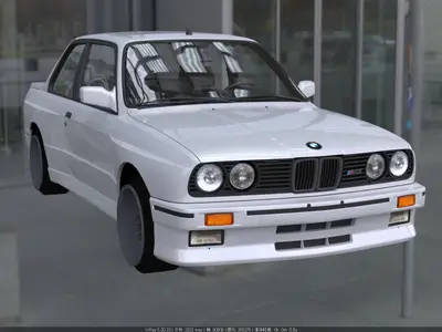 宝马 M3 E30 现代性能轿车交通工具