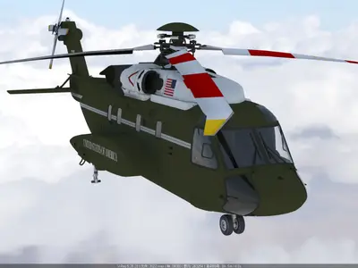 VH-92A Patriot 海军陆战队一号总统专机直升机
