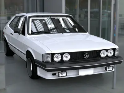 VolkswagenSciroccoMk1VR6 大众尚酷 Mk1 第一代尚酷 VR6 移植改装复古轿跑德系经典跑车姿态