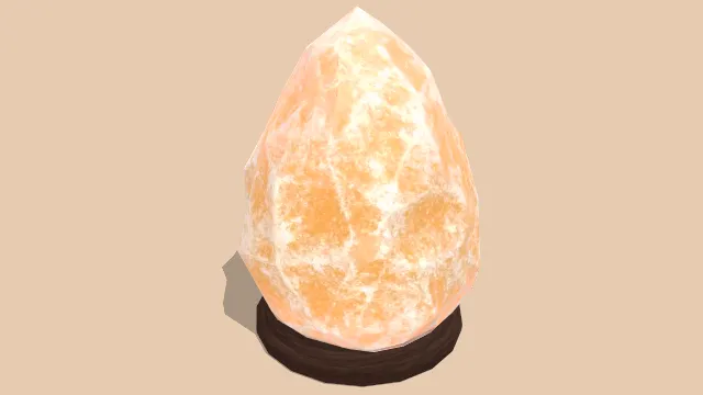 烟灯摆件水晶石头矿物质