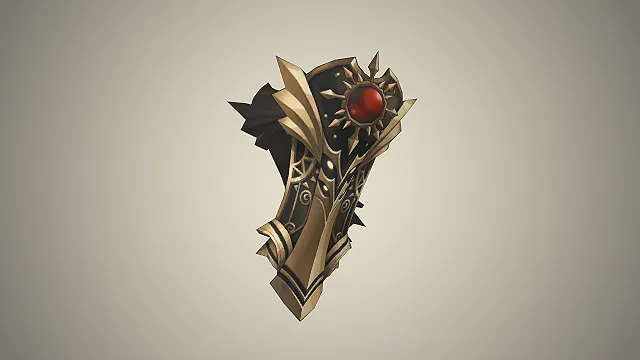 荣耀护肩  黑金贵族风  统帅护具  欧式宫廷铠甲