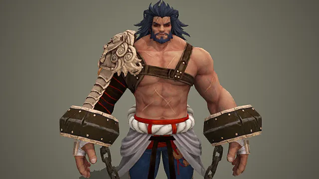Moojin  穆金(V1.0)韩风格人物游戏角色模型