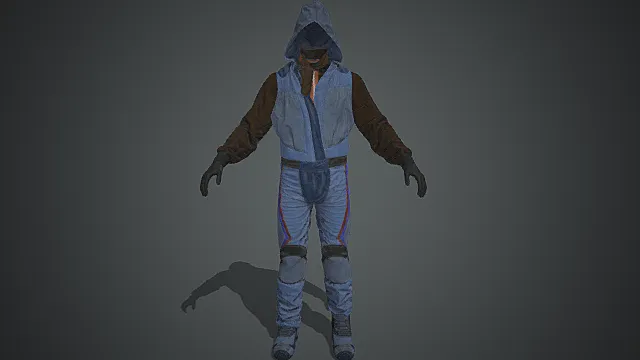 赛博变异者战术套装模型 