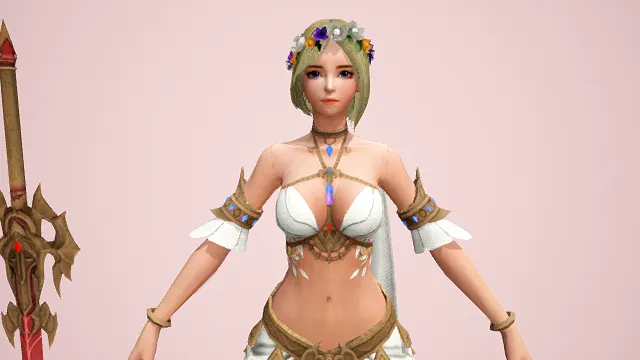 克莱尔(V1.0) 韩风格人物游戏角色模型