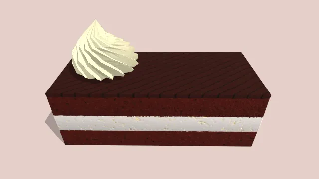 巧克力蛋糕甜点食物