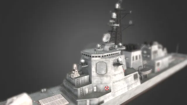 刚果舰船摧毁者军用战舰大型船只