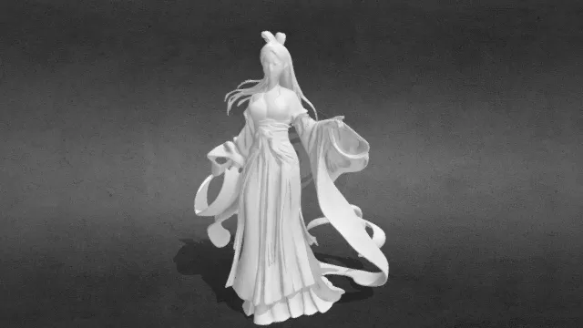 古风仙女嫦娥_obj.obj