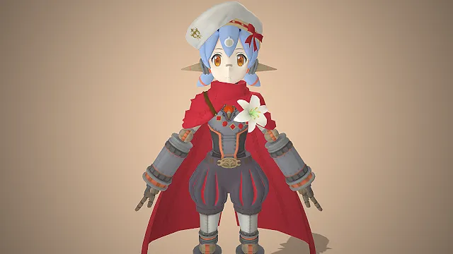 机械萝莉  二次元人设  奇幻机器人  软萌可爱