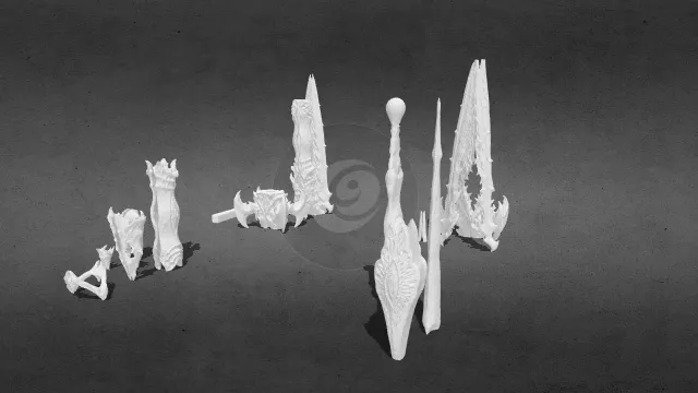 献祭仪式匕首L stl.stl