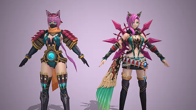 猫耳忍者  冷艳御姐  潜行者  日式和风