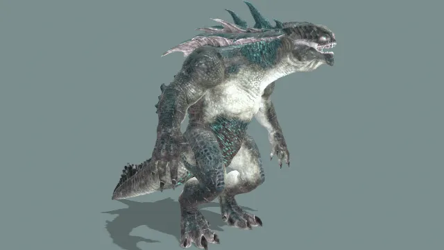 国王泰坦怪物角色模型