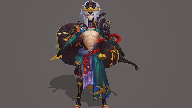 《阴阳师》大岳丸-初始形态 角色模型