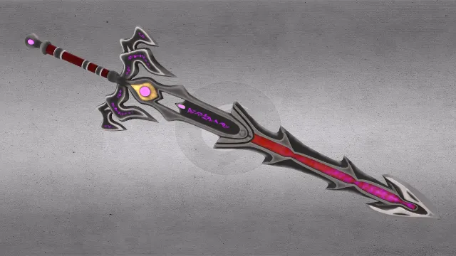 游戏道具武器乌里泽尔之剑模型