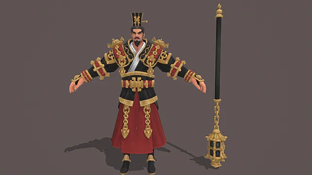 玄红权臣·威严型古风朝堂重臣套装