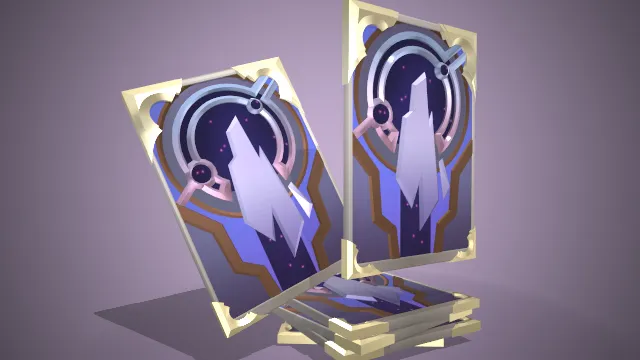 卡通风格塔格里安卡背面道具