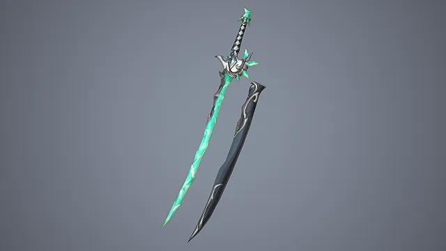 魔晶太刀  水晶镶嵌  法师剑士  魔法风