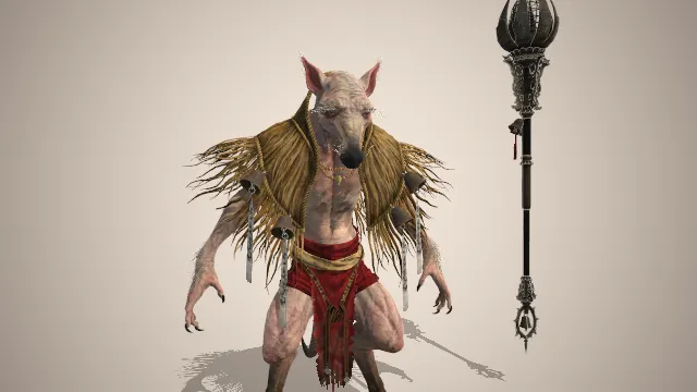 黑神话  鼠司空  妖怪  游戏模型  建模