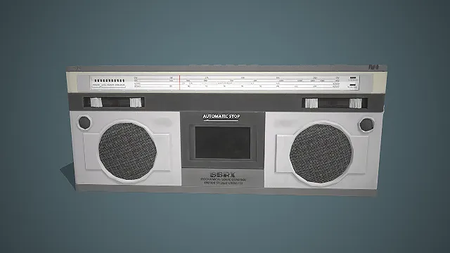 双仓卡带收音机  双磁带仓设计  怀旧音乐  机械逻辑