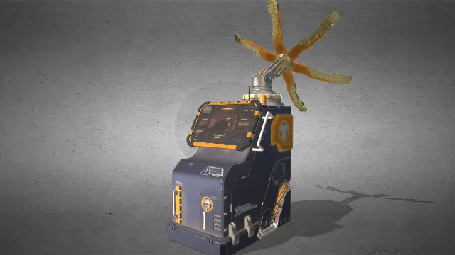 科幻雷达终端科学技术模型