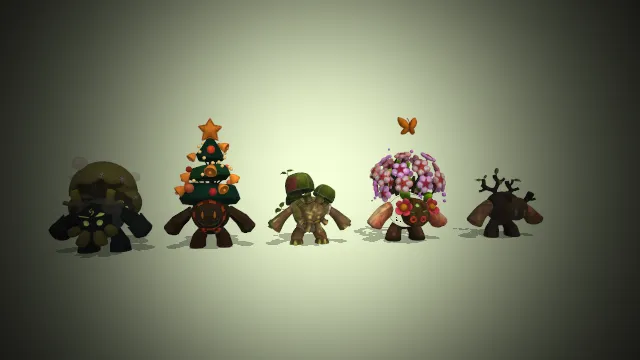 玩偶  布偶质感  节日主题  可爱卡通