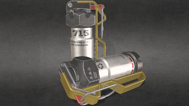 科幻道具科技炸弹手榴弹武器