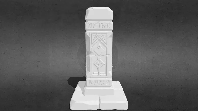 远古矮人石柱03stl.stl