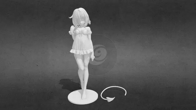 出包王女 梦梦·贝莉雅·戴比路克 背带裙睡衣obj