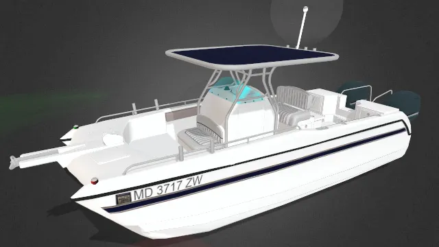 冰川湾小型游船只游轮