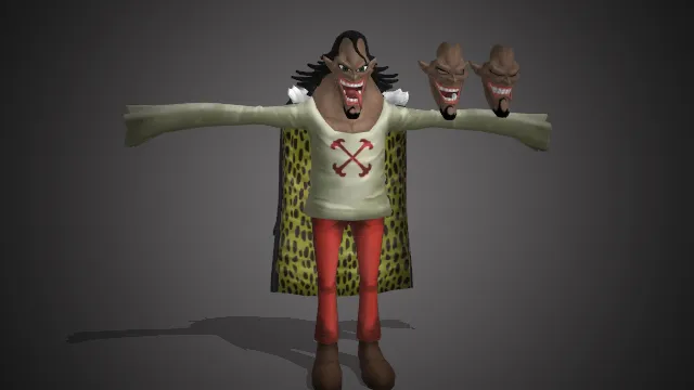 罗布·路奇的3d模型，动漫《航海王》及其衍生作品中的角色