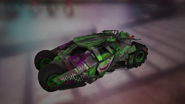 小丑战车  绿色紫色涂鸦  装甲载具  定制涂装