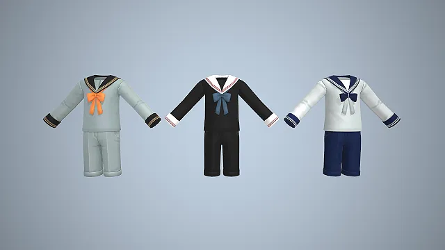 水手服  学院风  日系制服  游戏服饰