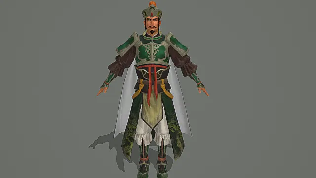 青甲武圣·忠义型阵营主将套装