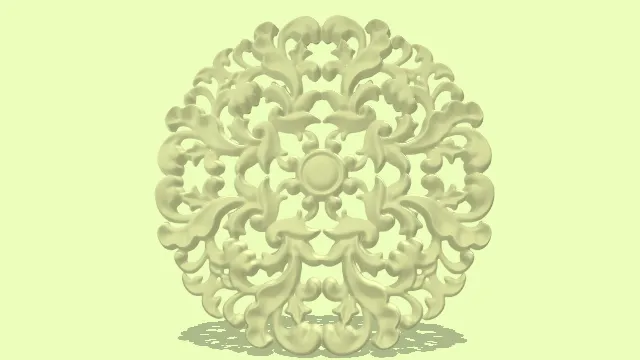 天花板墙壁雕刻装饰花纹镂空纹路