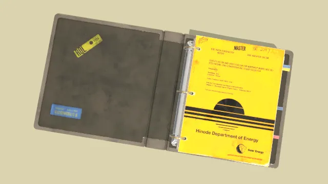 文档环形活页夹