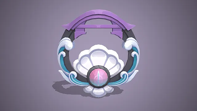 证誓之明瞳  原神法器  稻妻海祇岛主题  粉晶核心