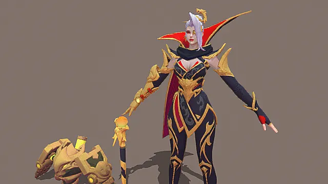 奇幻法辅英雄：华贵战甲甲虫随从外观