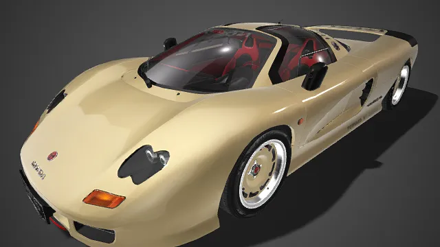  Caspia 品牌  超跑  流线型车身  低趴  豪华  空气动力学设计  