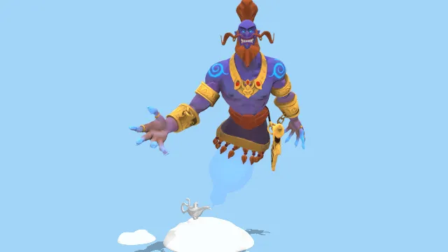 精灵亚历山大·沙托欣阿拉丁神灯幽灵人物角色