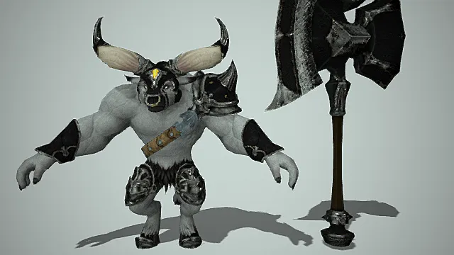 牛头怪战士    怪兽     恶魔战士   部落猛兽   