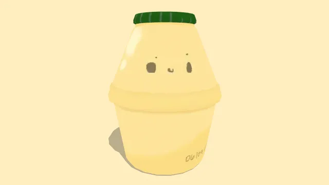 香蕉水果牛奶饮料可爱包装瓶子