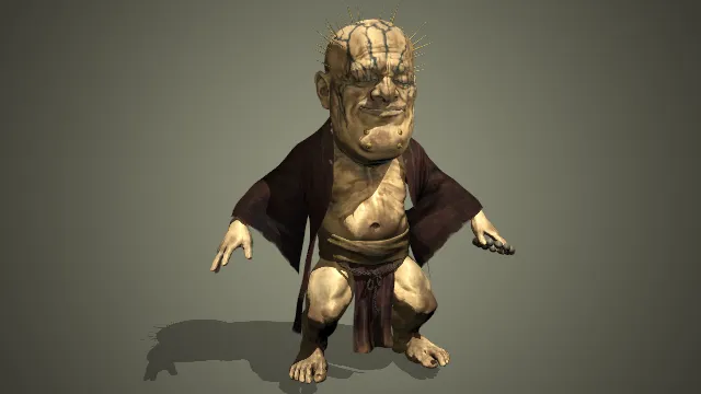 黑神话  金池长老  角色  人物建模  游戏建模