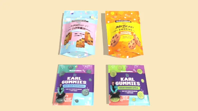 零食饼干糖果包装袋食物